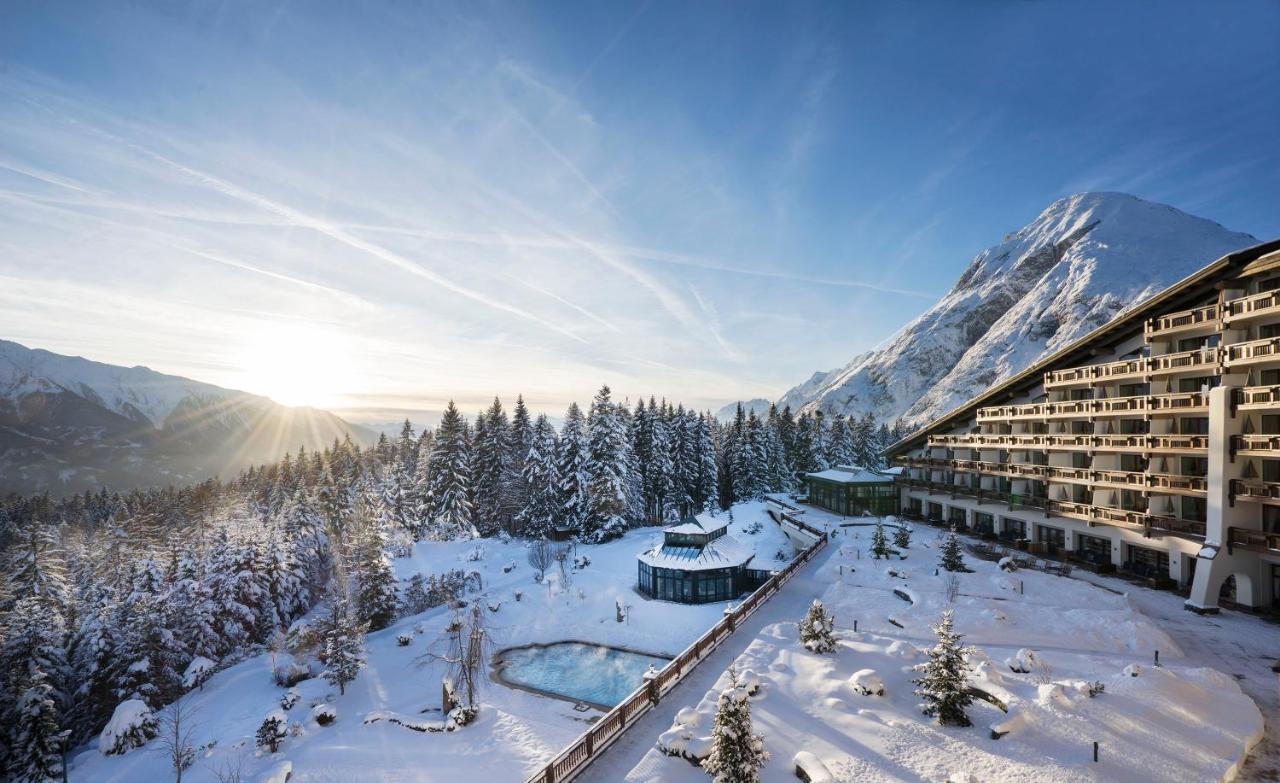 Interalpen-Hotel Tyrol Тельфс Екстер'єр фото